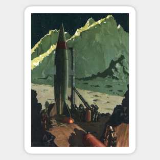 Vintage Science Fiction Sticker